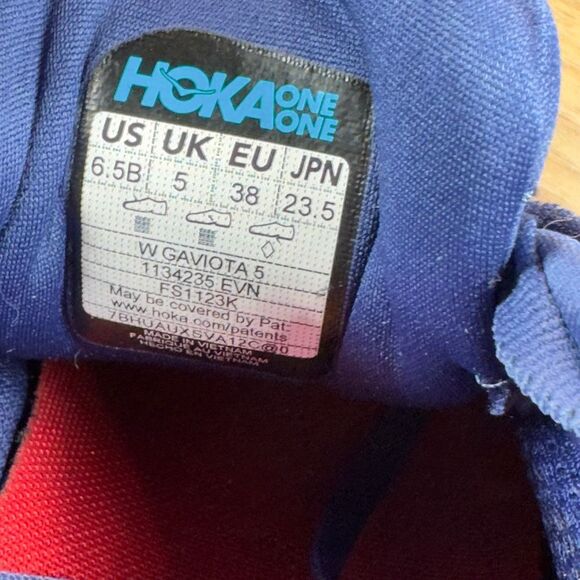 HOKA ONE ONE GAVIOTA 5 - Women’s Running Shoes - SIZE 6.5B - Picture 9 of 9